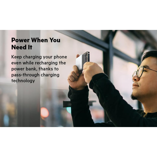 Belkin 2500 mAh Magnetic MagSafe Compatible Wireless Power Bank