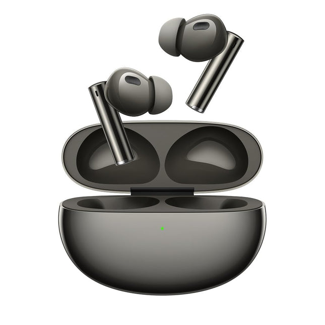 realme in Ear Wireless Buds Air 6 Pro with Dual Drivers (11MM+6MM tweeter), 40 Hrs Play Time,50 Db ANC, Lhdc 5.0, 55Ms Low Latency, 360° Spatial Audio, Ip55 Dust&Water Resistant, Bt V5.3
