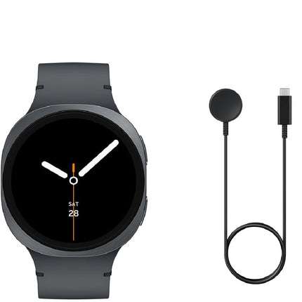 Samsung Galaxy Watch 8 (2025) 44mm Bluetooth Smartwatch, Cushion Design, Fitness Tracker, Sleep Coaching, Running Coach, Energy Score, Heart Rate Tracking, Graphite (BRAND NEW/SEALED)