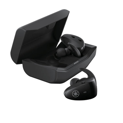 Yamaha Audio TW-ES5A True Wireless Sports in Ear Earbuds | True Sound, Bluetooth, aptX Adaptive, Secure Fit, Waterproof IPX7,Built-in Microphones for Clear Voice Calls