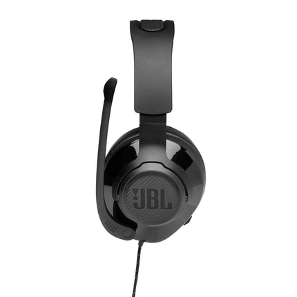 JBL Quantum 200 Wired Over-Ear Gaming Headphones- Black