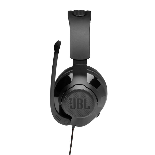 JBL Quantum 200 Wired Over-Ear Gaming Headphones- Black
