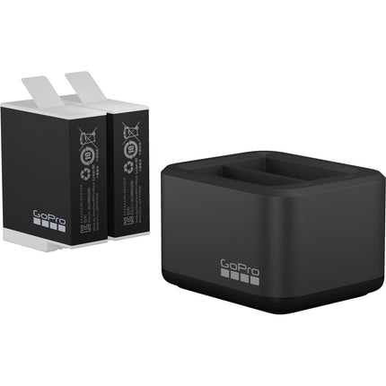 GoPro Dual Battery Charger + Enduro Battery for Hero 10, Hero 11 & Hero 12  Camera Battery Charger