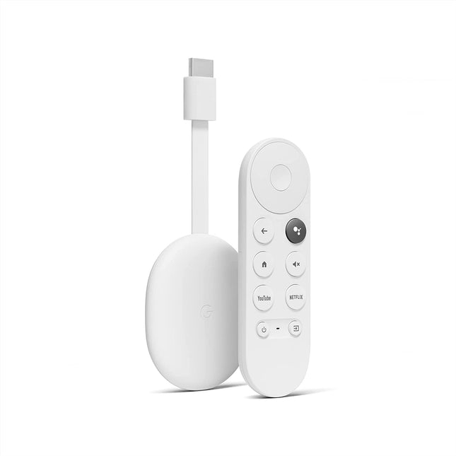 Google Chromecast with TV Media Streaming Device (White)