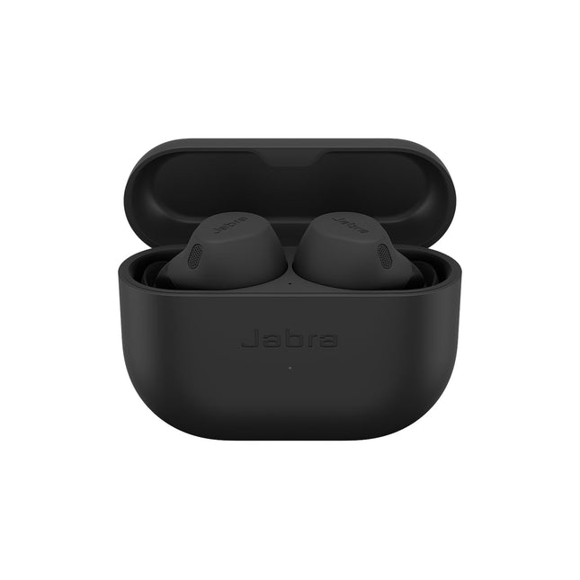 Jabra Elite 8 Active Wireless in-Ear Bluetooth Earbuds with Adaptive Hybrid Active Noise Cancellation and 6 Built-in Microphones, Water and Sweat Resistant - Black
