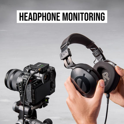 Rode Wireless GO (Gen 3) – Compact Wireless Mic – Pristine Audio, 32-Bit Float Recording, Automatic Level Control, for Phones, Cameras and Computers