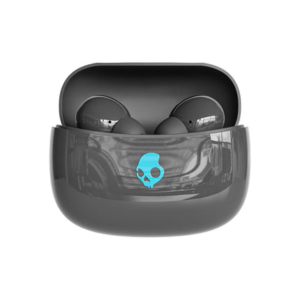 Skullcandy Uproar ANC Wireless Earbuds, Active Noise Cancelling, 42Hr Battery + Rapid Charge, Quad Mic ENC, 10mm Drivers, Multipoint Pairing, Low Latency, Sweat & Water Resistant – Grey Glossy