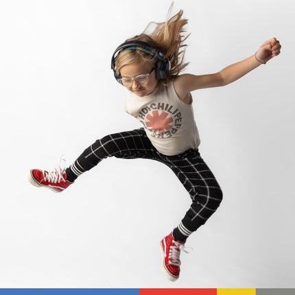 Skullcandy Grom Over-Ear Wireless Headphones for Kids, Volume-Limiting to 85dB + 45Hr Playtime + Rapid Charge Override Function, Adjustable Headband Strap & Collapsible Design- Black