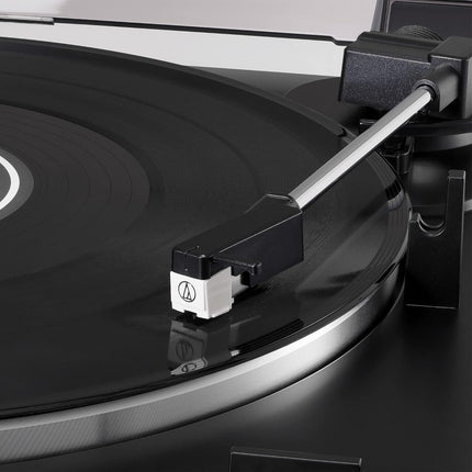 Audio-Technica AT-LP60X Fully Automatic Belt-Drive Turntable (Transparent Dust Cover Damage)