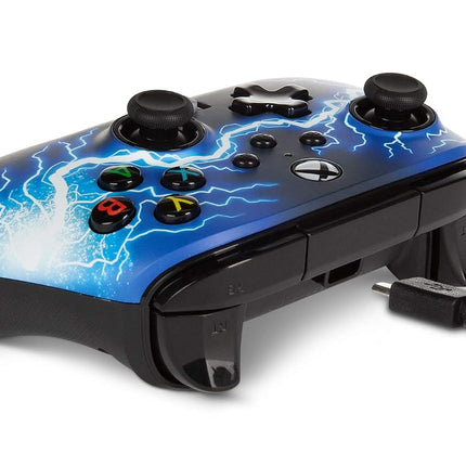 PowerA Enhanced Wired Gaming Controller for Xbox Series X/S, Xbox One, PC, Windows 10/11, Arc Lightning