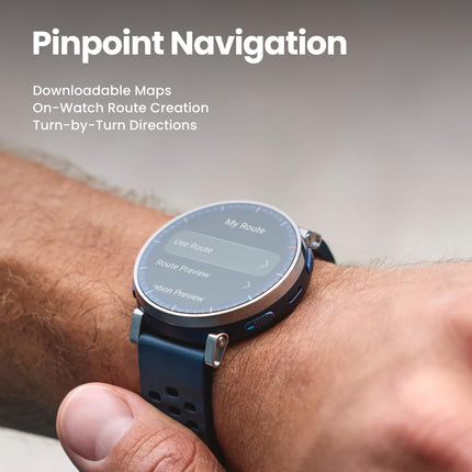 Amazfit Active 3 Premium (Smartchoice) GPS Running Smart Watch, 1.32"AMOLED Sapphire Display,12-Day Battery,4GB Storage,Offline Maps, 170+Workout Modes, 5 ATM,Fitness Tracker, Android & iOS, Apex Silver (BRAND NEW/SEALED)