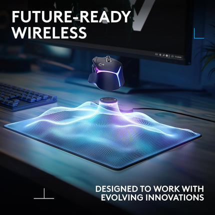 Logitech G POWERPLAY 2 Wireless Charging Mouse Pad (Without Mouse Coin Charger)
