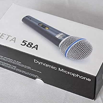 Hybite Beta-58A Dynamic Cardioid XLR Microphone, Pack of 1