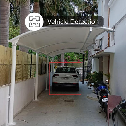 CP PLUS 8 MP Resolution Smart Wi-fi Ai CCTV Camera | 2 Way Talk | Human Body Detection & Motion Tracking Alert | Supports Vehicle & Crossline Detection Powered by Ai | Advanced Night Vision | CP-E81AR - Unboxify