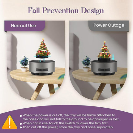 Levitation Display 500g Automatic Lift-Down Magnetic Levitation Display Stand Office & Home Decorative Gadgets New Item with Ideal Products Display for Cake, Figures, jewellery and Many Products Display
