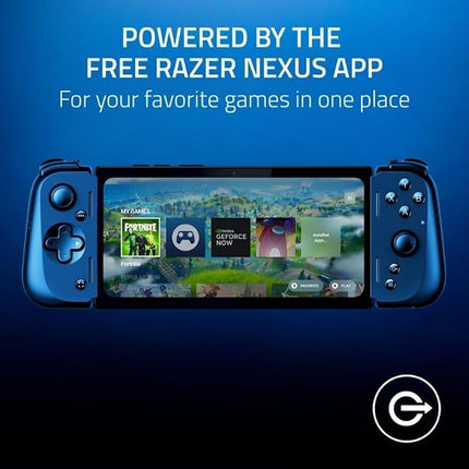 Razer Kishi V2 Pro Mobile Gaming Controller for Android: HyperSense Haptics-Universal Fit-Stream PC & Console Games-Play Touchscreen Only Games-Compatible w/Samsung Galaxy & Google Pixel-RZ06-04580100