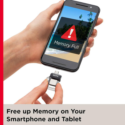 SANDISK Ultra Dual Drive 64GB, USB3.0/micro-USB connector, OTG , Pendrive, 5Y Warranty (SDDD3-064G-I35