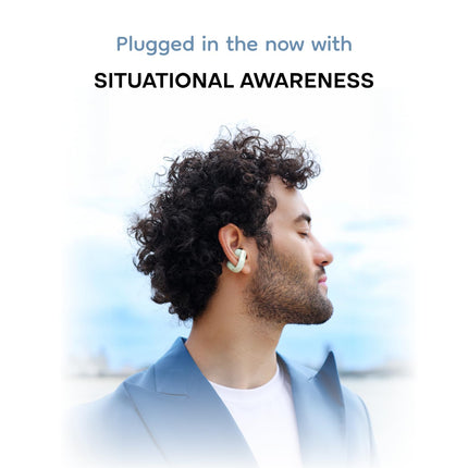 Noise Newly Launched Air Clips 2 Wireless Open Ear Earbuds with Clip Design, AirWave™ Technology,Up-to 40H Playtime, Dual Device Pairing, ENC,12mm Driver,BTv5.3 (Frost Black)