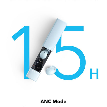 soundcore A30I By Anker,46Db Noise Cancelling in Ear Earbuds,Stylish Design,Lightweight Comfort,Clear Sound Super Clear and Powerful Bass,24H Playtime,Ip54,Fast Charge 10Min=120 Min,Bluetooth 5.4