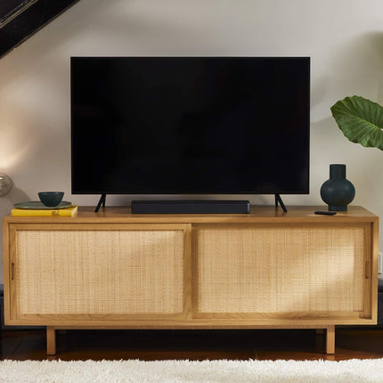 Bose TV Speaker- Small Soundbar for TV with Bluetooth and HDMI-ARC Connectivity, Includes Remote Control and Optical Audio Cable, Wall Mountable Black, 50 Watts