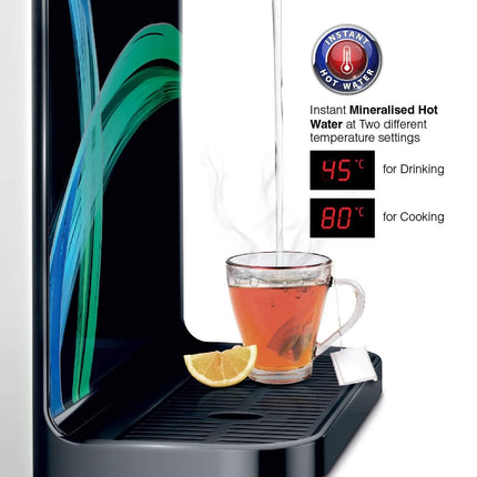 AO Smith Z9 Instant Hot+Ambient Water Purifier for Home with MIN-TECH | 10L Storage | 8-Stage Purification |100% RO + SCMT (Silver Charged Membrane Tech) | 55% Water Savings