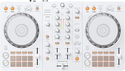 Pioneer DJ DDJ-FLX4 2-deck Rekordbox and Serato DJ Controller