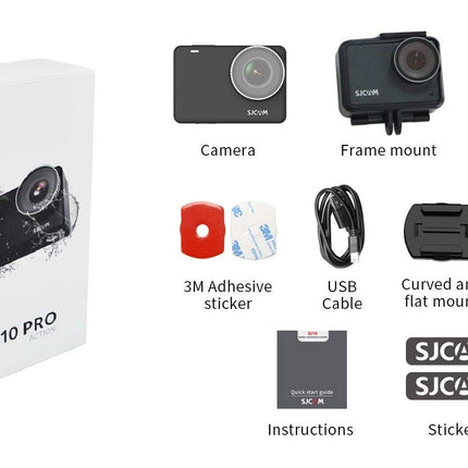 SJCAM SJ10 Pro 12 MP Optical 4K60fps UHD IPS Touch Display Action Camera