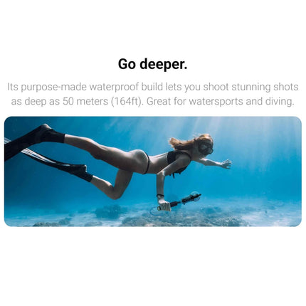 Insta360 X3 Dive Case - Waterproof Up to 50m (164ft)