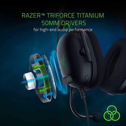 Razer BlackShark V2 X Wired Gaming On Ear Headset