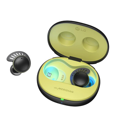 LG TONEFree Fit TF7Q True Wireless Earbuds, Active Noise cancellation, IP67, 3D Sound Stage, UV Nano, Game Mode, 30 hour Battery, Swivel fit Technology