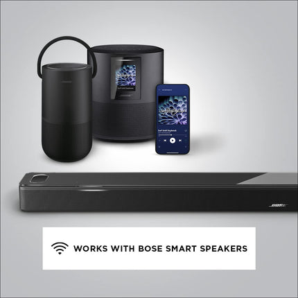 Bose Smart Soundbar 900 Dolby Atmos with Alexa Built-In, Bluetooth connectivity