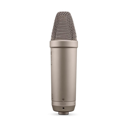 Rode Nt1 5Th Generation Large-Diaphragm Studio Condenser Microphone with XLR and USB Outputs, Shock Mount and Pop Filter for Music Production, Vocal Recording and Podcasting (Silver)