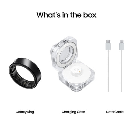Samsung Galaxy Ring, with Smart AI, Size First W/Sizing Kit, No App Subscription, Fitness Monitor, Sleep Tracker, Up to 7-Day Battery, Size 10, Titanium Gold