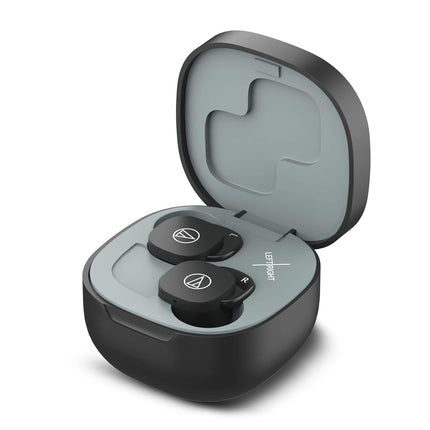 Audio-Technica ATH-SQ1TWBK Wireless Earbuds