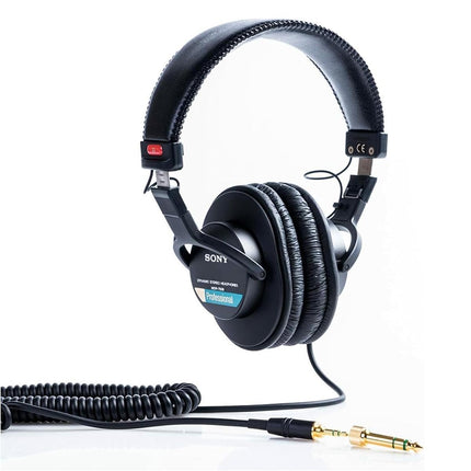 Sony MDR-7506 Professional Wired On Ear Headphones (Best Compatible with Professional Cinema Line Camera) - Black