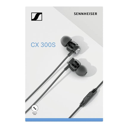 Sennheiser CX 300s Wired in Ear Earphones with Mic (Black)