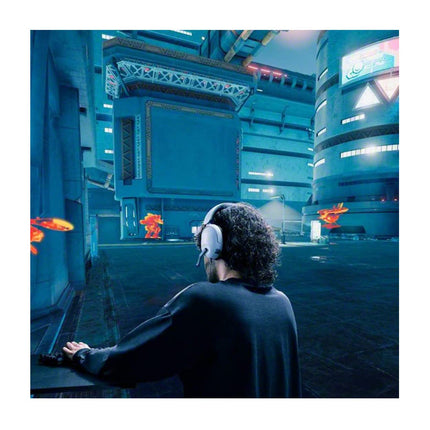 Sony INZONE H3, MDR-G300 Wired Gaming Headset, Over-Ear Headphones with 360 Spatial Sound, USB Wired Over-Ear Professional + USB Connector, flip to Mute mic, App Support & PC Compatible (White)