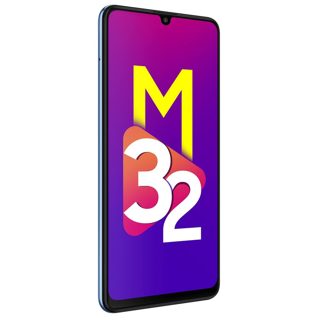 Samsung Galaxy M32 (Light Blue, 4GB RAM, 64GB | FHD+ sAMOLED 90Hz Display | 6000mAh Battery | 64MP Quad Camera