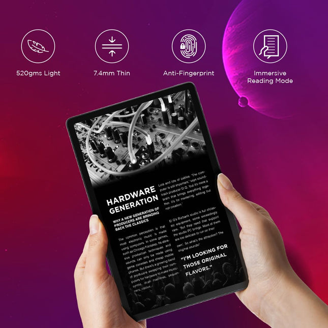 Lenovo Tab P11 (2nd Gen) | 11.5 Inch | 6 GB, 128 GB Expandable | Wi-Fi + LTE (Storm Grey, ZABG0285IN)