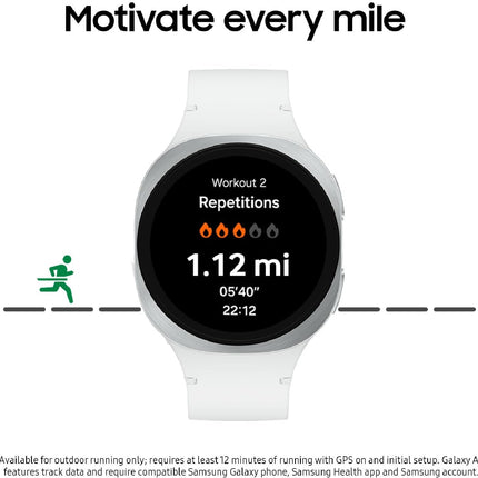 Samsung Galaxy Watch 8 (2025) 44mm Bluetooth Smartwatch, Cushion Design, Fitness Tracker, Sleep Coaching, Running Coach, Energy Score, Heart Rate Tracking, Graphite (BRAND NEW/SEALED)