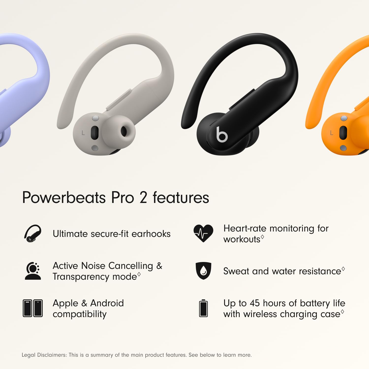 Beats Powerbeats Pro Wireless Bluetooth Earbuds – Noise