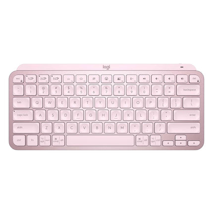 Logitech Mx Keys Mini Minimalist Wireless Illuminated Keyboard, Compact, Bluetooth, Backlit, USB-C, Compatible with Apple Macos, iOS, Windows, Linux, Android, Metal Build
