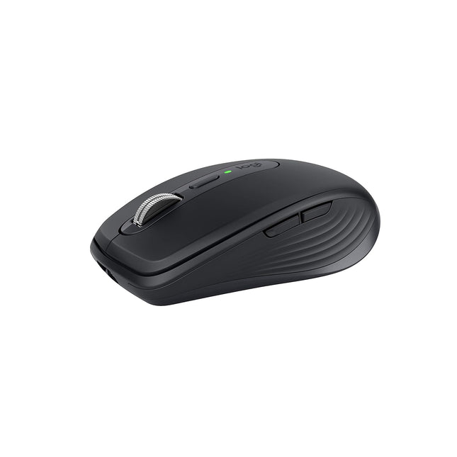 Logitech MX Anywhere 3S Compact Wireless Mouse, Fast Scrolling, 8K DPI Any-Surface Tracking, Quiet Clicks, Programmable Buttons, USB C, Bluetooth, Windows PC, Linux, Chrome, Mac - Graphite (BRAND NEW/SEALED)