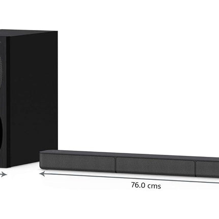 Sony HT-S20R Real 5.1ch Dolby Digital Soundbar for TV with subwoofer and Compact Rear Speakers