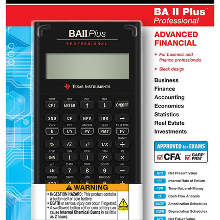 Texas BA-II Plus Calculator