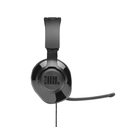 JBL Quantum 200 Wired Over-Ear Gaming Headphones- Black