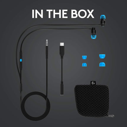 Logitech G333 Wired in Ear Earphones with Mic