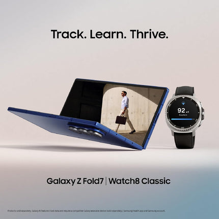 Samsung Galaxy Watch 8 Classic (2025) 46mm Bluetooth Smartwatch, Cushion Design, Rotating Bezel, Quick Button, Sleep Coaching, Running Coach, Energy Score, Black (BRAND NEW/SEALED)