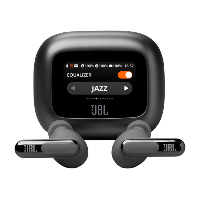 JBL New Launch Live Beam 3, Hi-Res Audio True ANC TWS, Smart Case with Touch Display