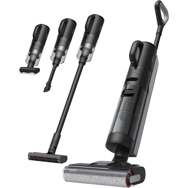 Dreame H12 Dual Smart Wet Dry Upright Vacuum, Floor Cleaner Mop Combo 4-in-1 Cordless Stick Vacuum for Multi-Surface, One-Step Self Cleaning with Hot Air Drying